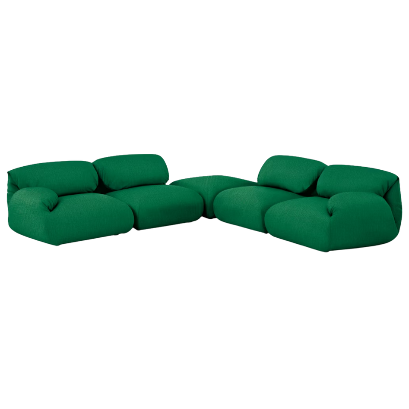 The Luva Modular Corner Sectional from Herman Miller in Celtic Mode upholstery.