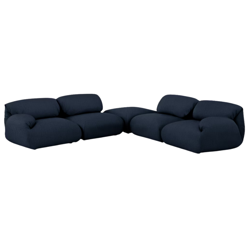 The Luva Modular Corner Sectional from Herman Miller in Society Mode upholstery.