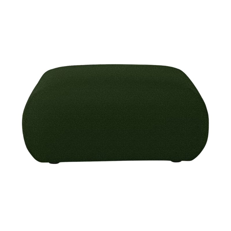 The Luva Modular Ottoman from Herman Miller in Fir Whim upholstery.