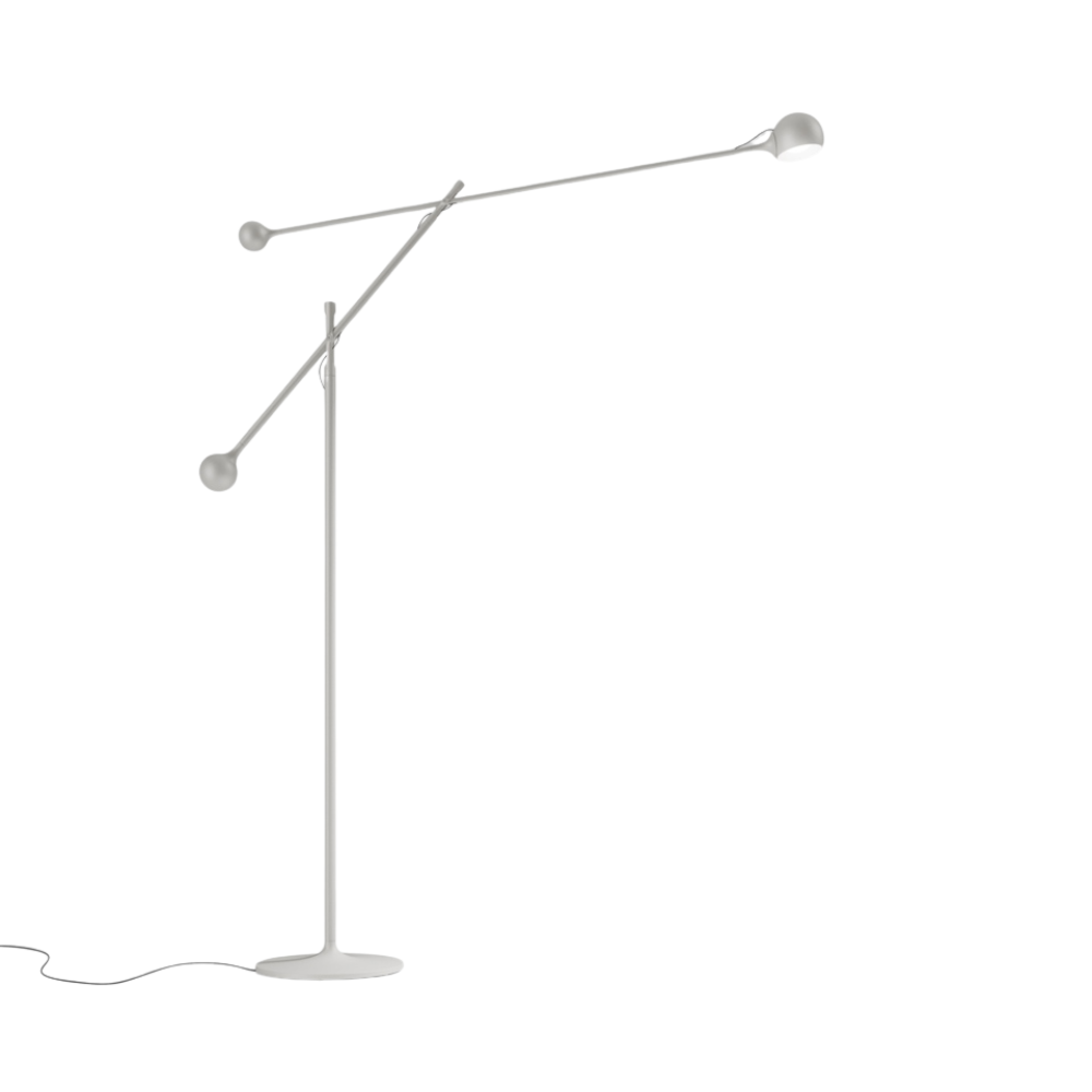 The white Ixa Classic Floor Lamp from Artemide.