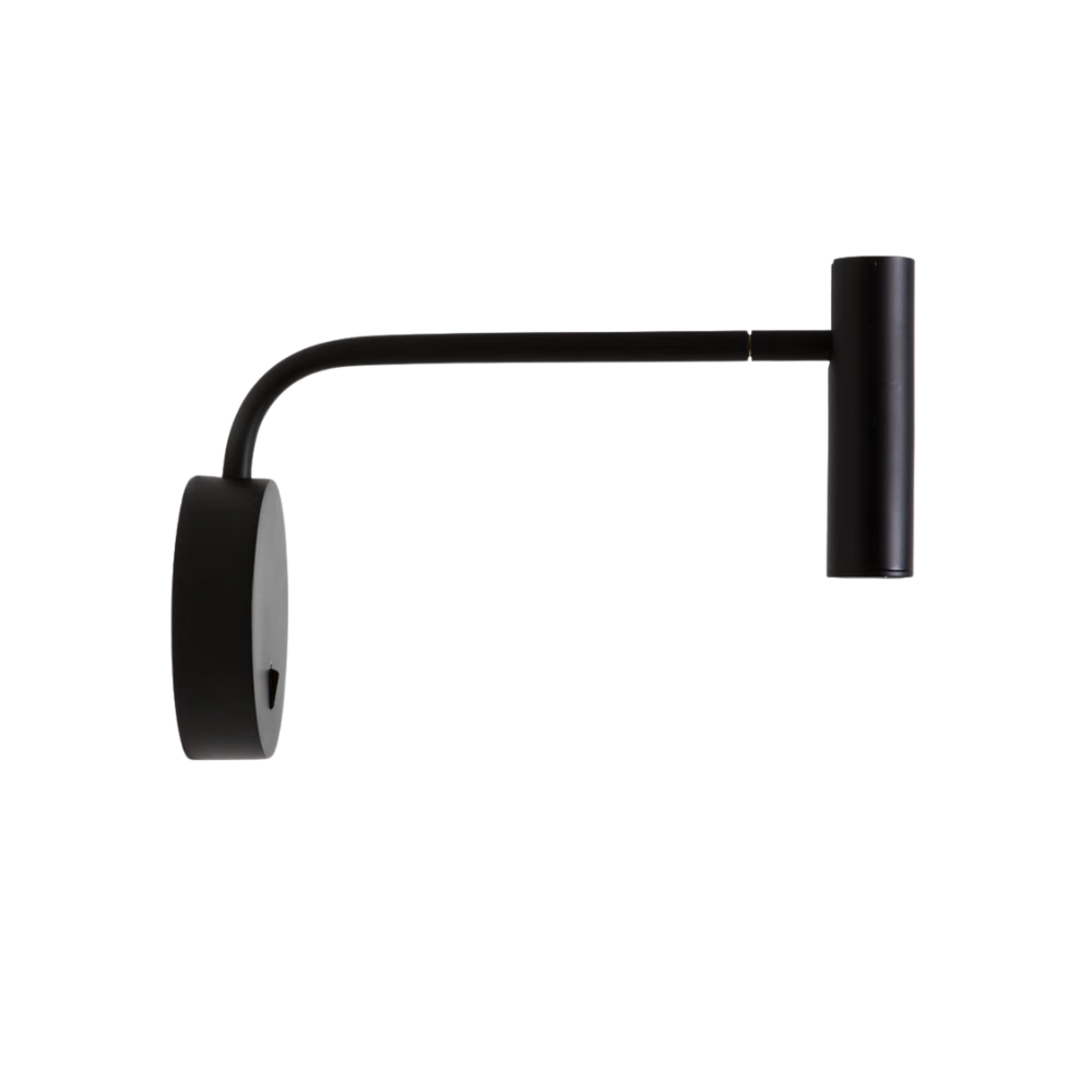 The matte black Enna Wall LED from Astro Lighting.