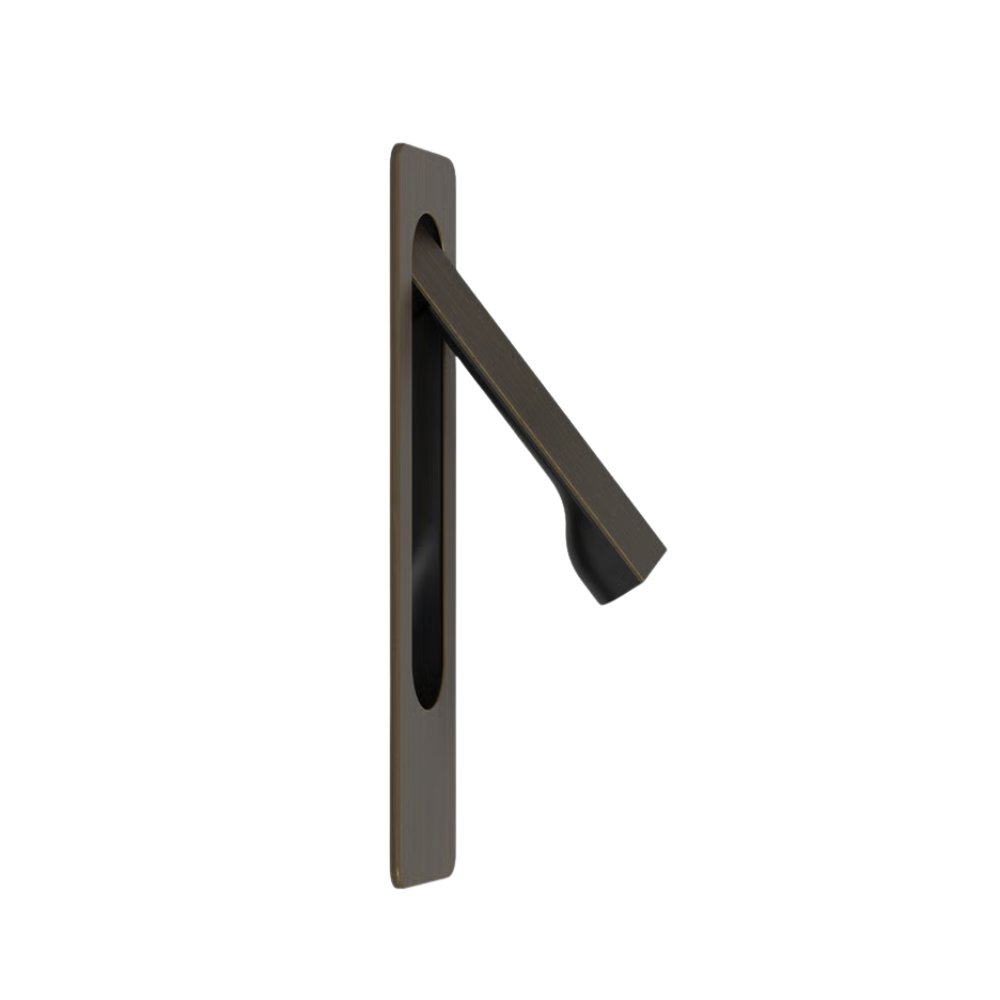 The bronze Keta Reading Light from Astro Lighting from the side.