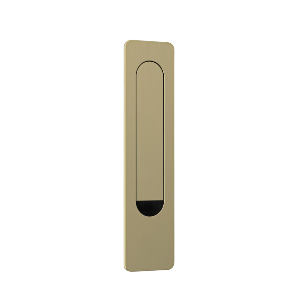The matte gold Keta Reading Light from Astro Lighting closed.