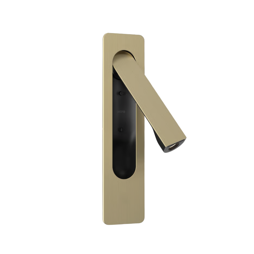 The matte gold Keta Reading Light from Astro Lighting.
