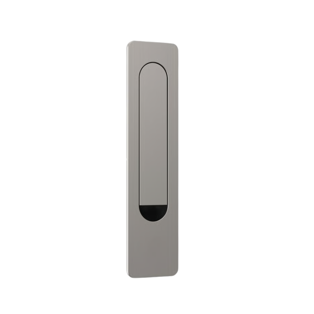 The matte nickel Keta Reading Light from Astro Lighting closed.