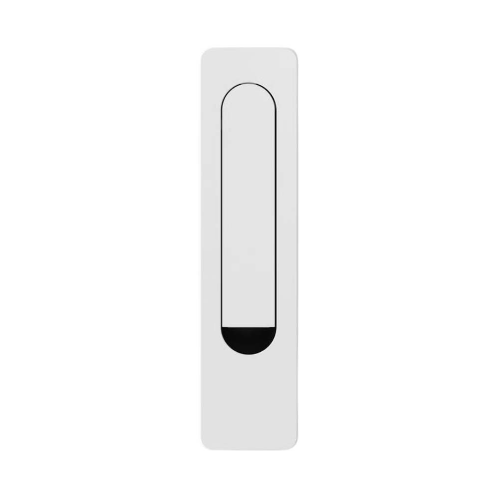 The matte white Keta Reading Light from Astro Lighting closed.