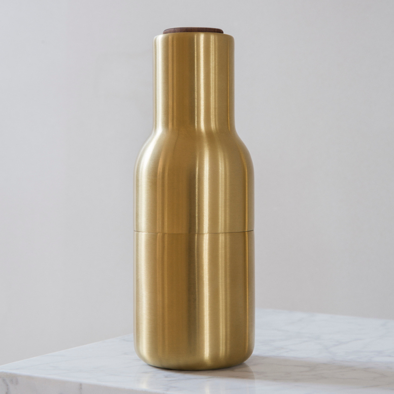 The Bottle Grinder from Audo Copenhagen used as decor.