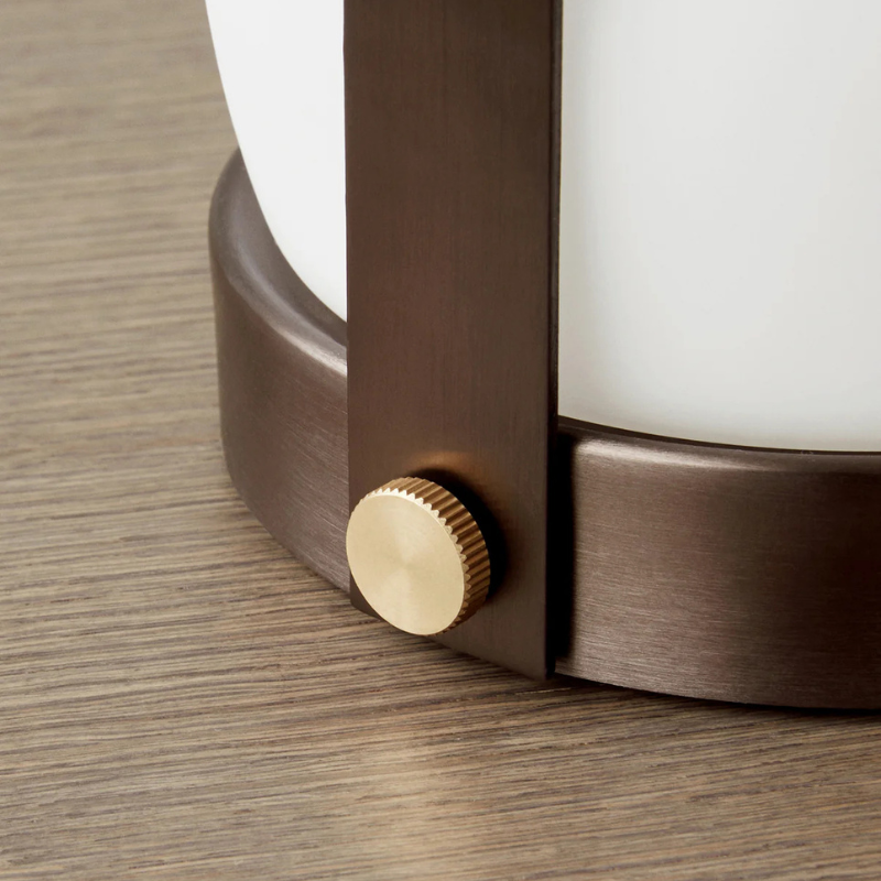 The Carrie Portable LED Lamp from Audo Copenhagen base.