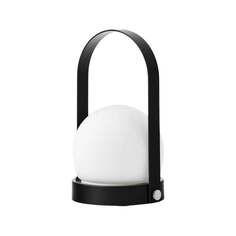 The Carrie Portable LED Lamp from Audo Copenhagen in black.
