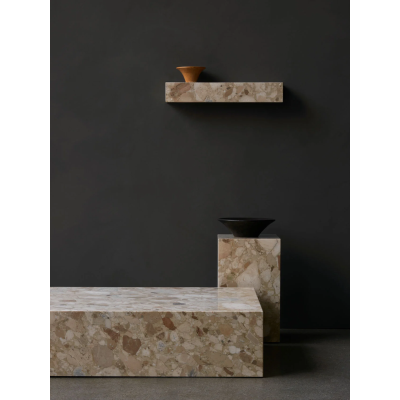 Plinth Collection in kunis breccia by Audo Copenhagen
