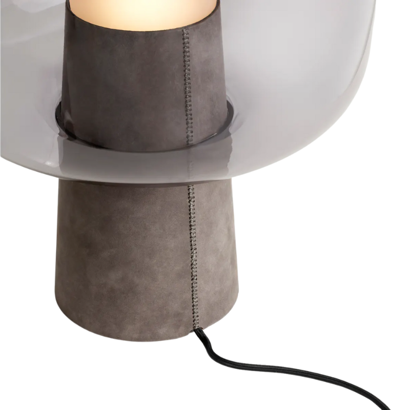 The Bully Table Lamp from Blu Dot in detail.