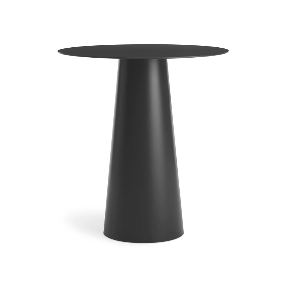 Blu Dot Circula Bar Dining Height Table in oblivion.
