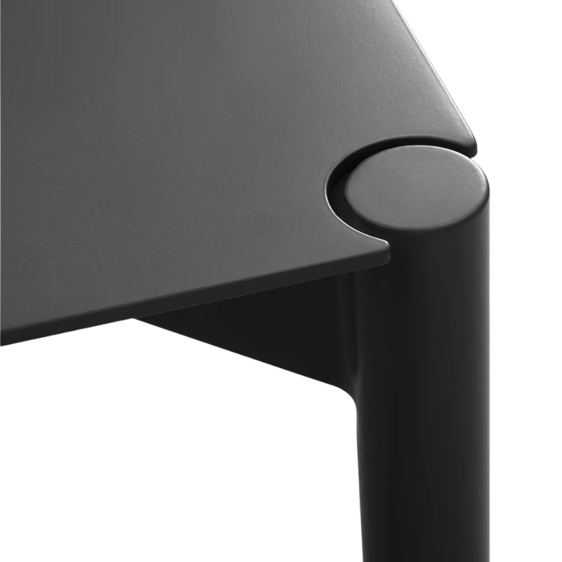 The Comeuppance Dining Table from Blu Dot in oblivion corner.