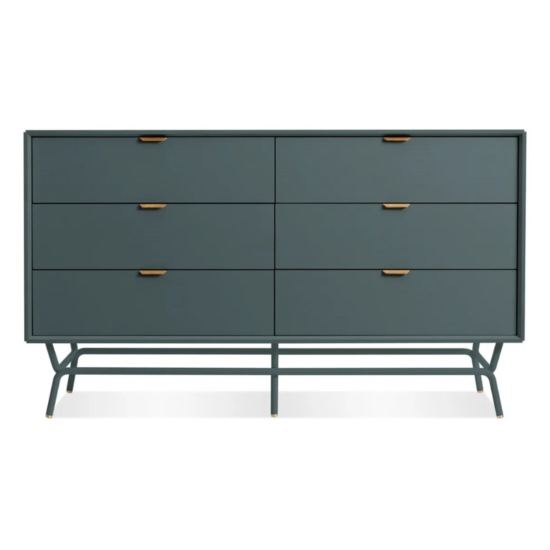 Blu Dot Dang 6 Drawer Dresser in White