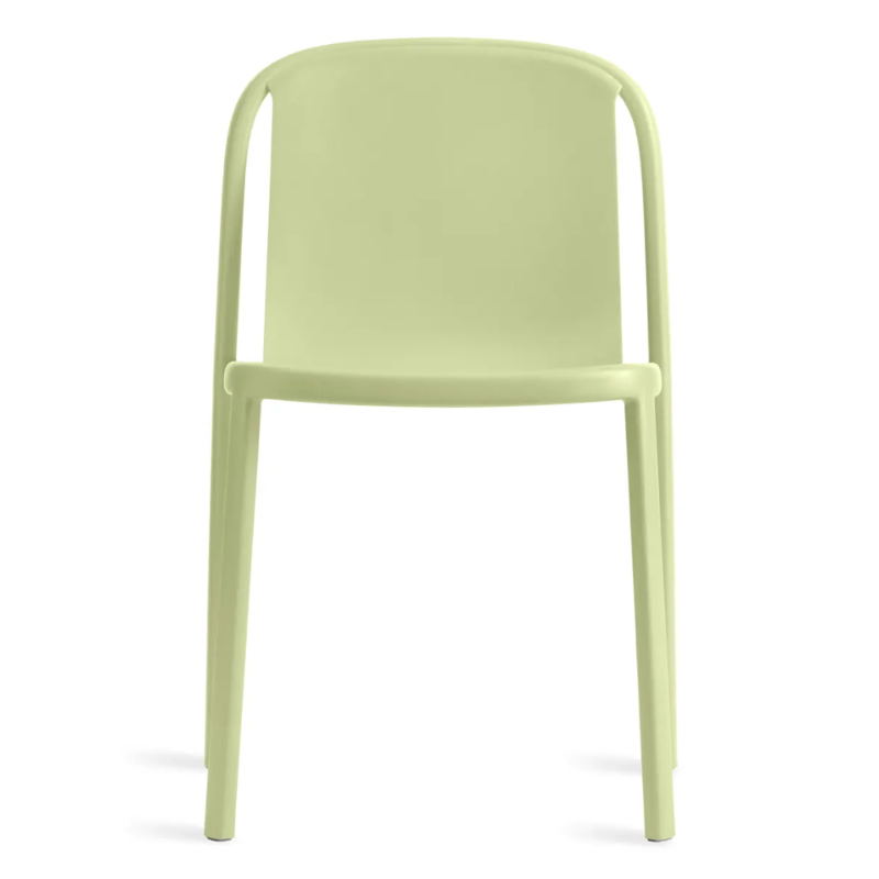 The Decade Chair from Blu Dot in celery.
