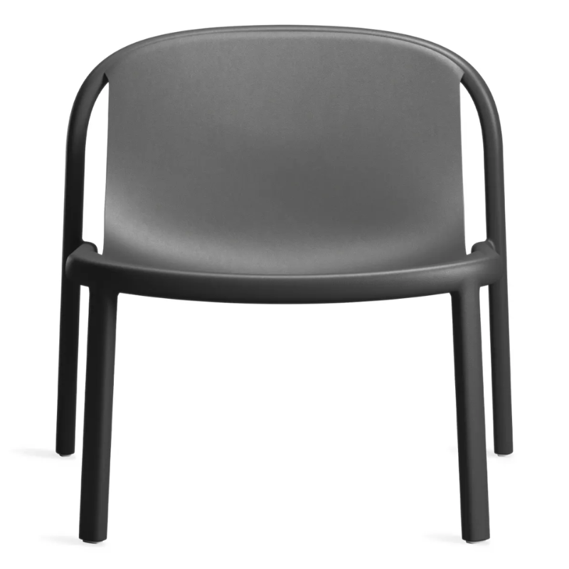 The Decade Lounge Chair from Blu Dot in black.