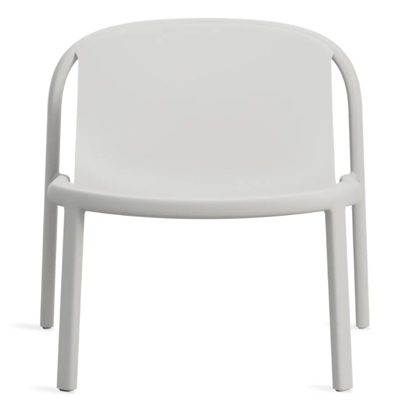 The Decade Lounge Chair from Blu Dot in putty.