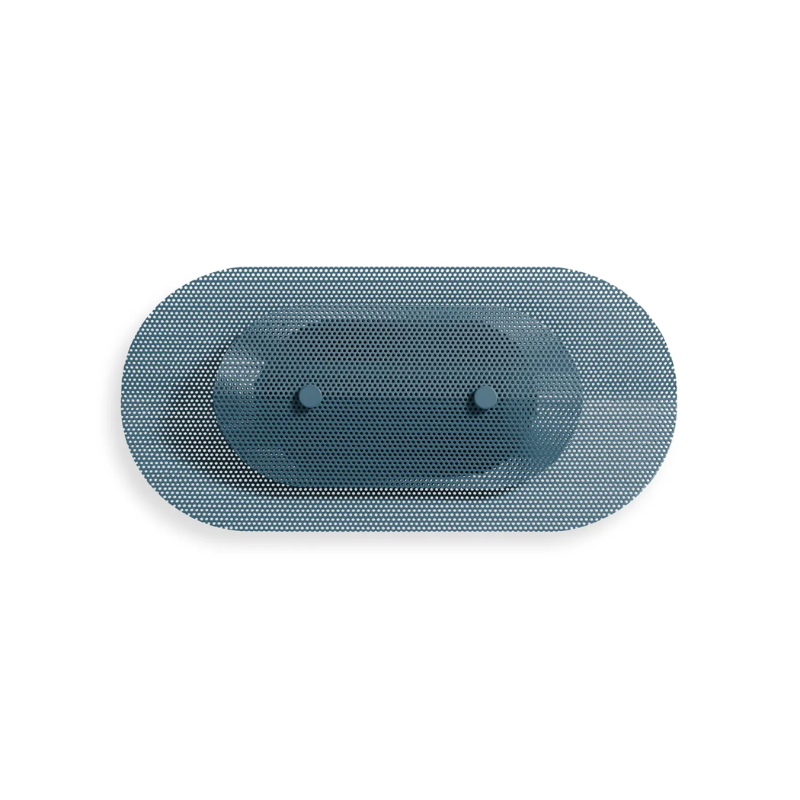 The Filter Sconce from Blu Dot in marine blue horizontal.
