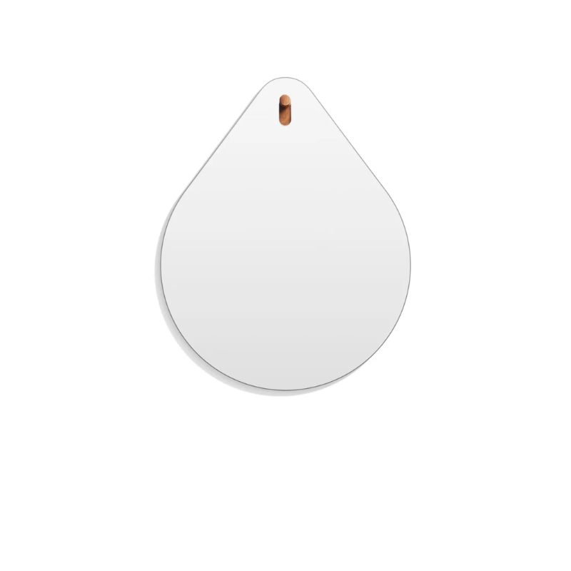 The standard Hang 1 Drop Mirror from Blu Dot.