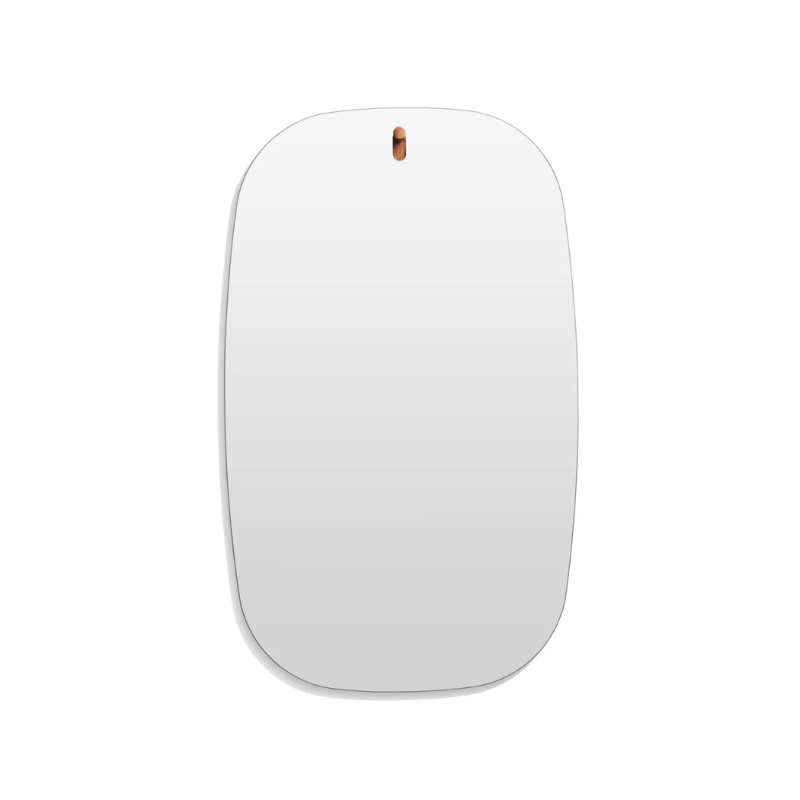 The Hang 1 Large Swoval Mirror from Blu Dot.