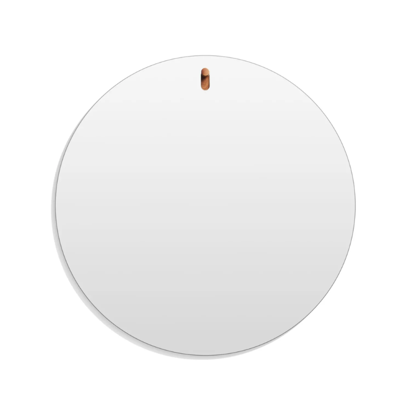 The large Hang 1 Round Mirror from Blu Dot.