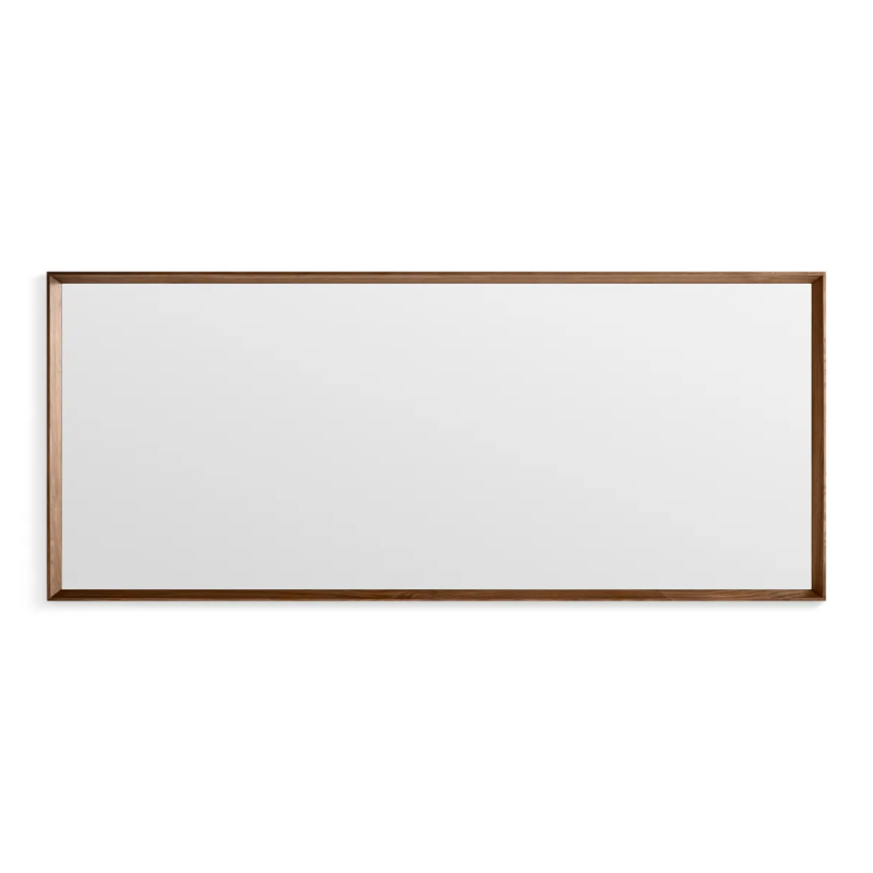 The Mode Large Mirror from Blu Dot in walnut horizontal.