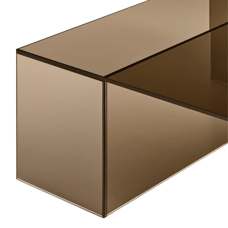 The Outline Coffee Table from Blu Dot close up.