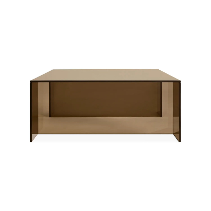 The Outline Coffee Table from Blu Dot from the side.