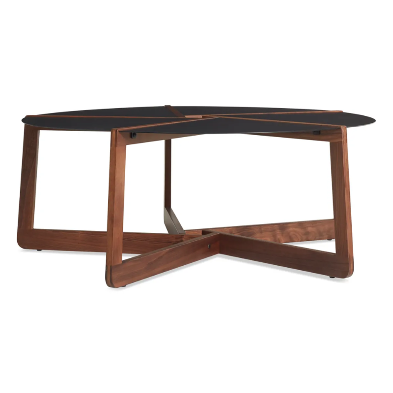 The Pi Coffee Table from Blu Dot from an angle.