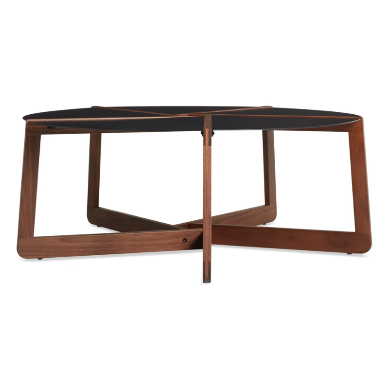 The Pi Coffee Table from Blu Dot from the side.