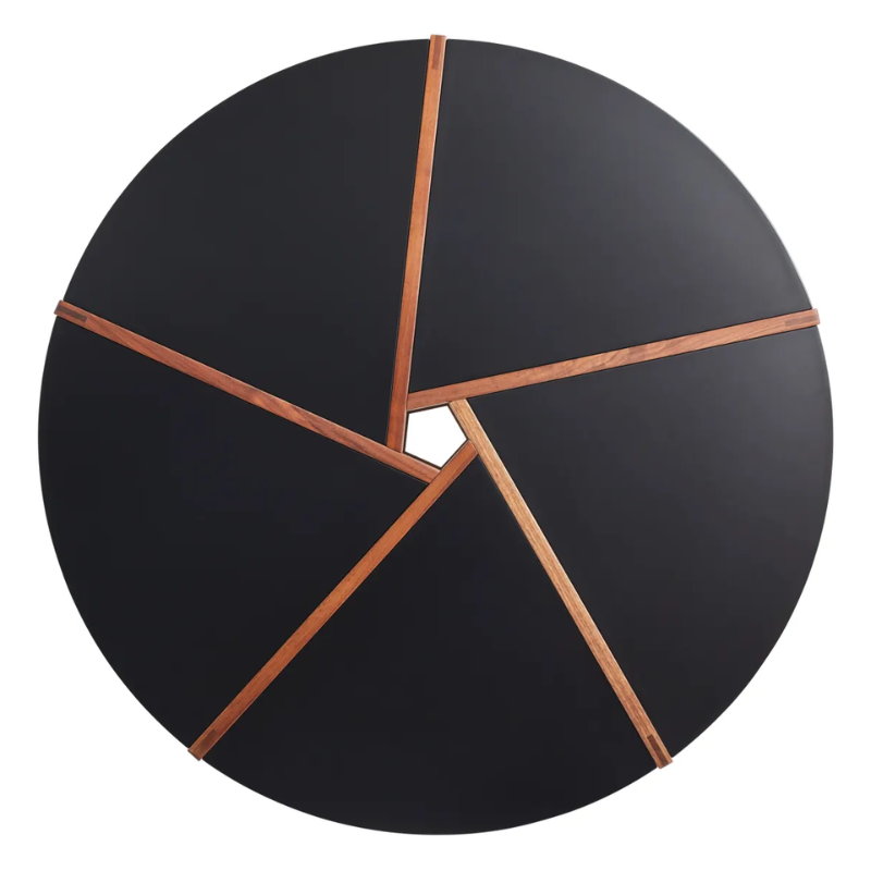 The Pi Coffee Table from Blu Dot table top.