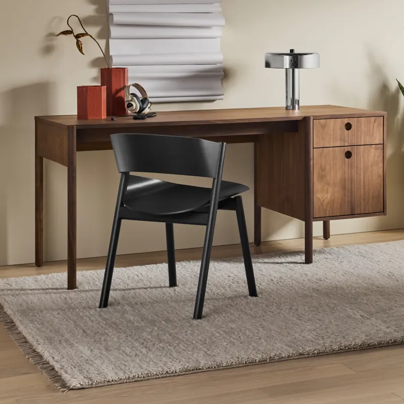 The Port Chair from Blu Dot in an office.