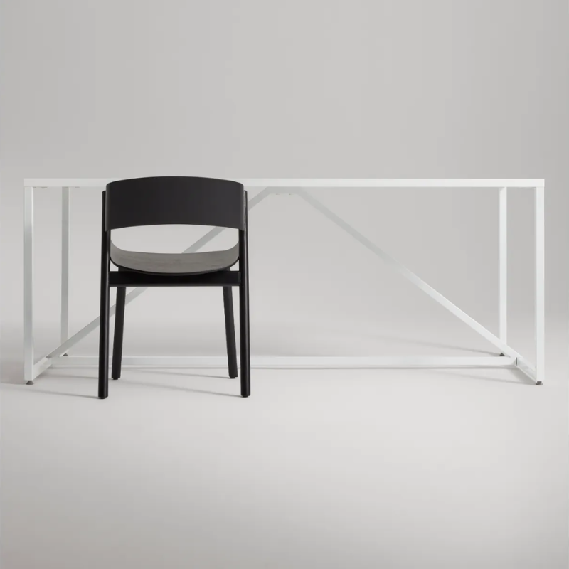 The Port Chair from Blu Dot in a studio.