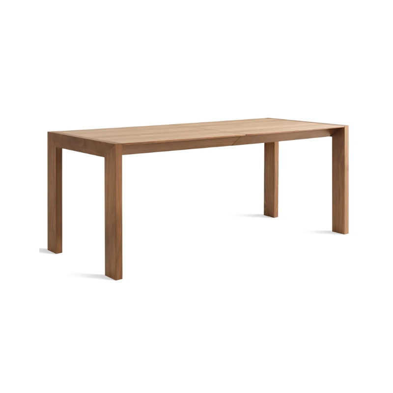 The Second Best Wood Extendable Dining Table from Blu Dot without the extension leaf.