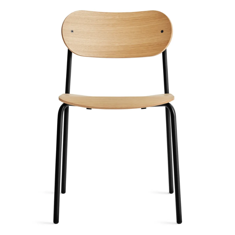 The SideBySide Chair from Blu Dot in white oak.