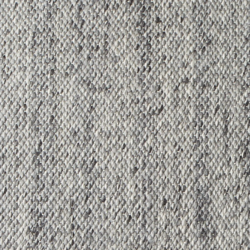 The Sinder Rug from Blu Dot Grey handwoven wool swatch.