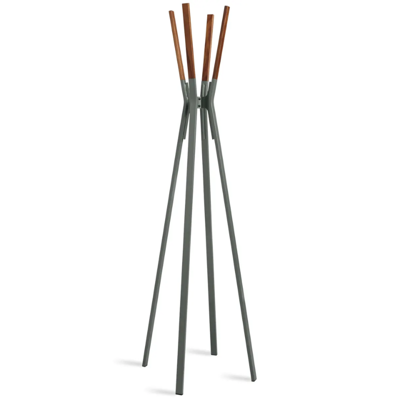 The Splash Coat Rack from Blu Dot in slate.