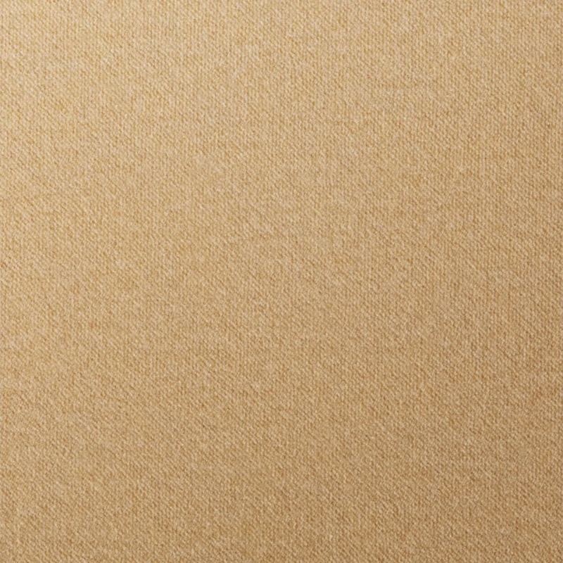 The Sunday Chaise by Blu Dot camel velvet fabric swatch.