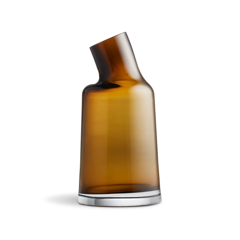 The Variant Medium Glass Vase from Blu Dot.