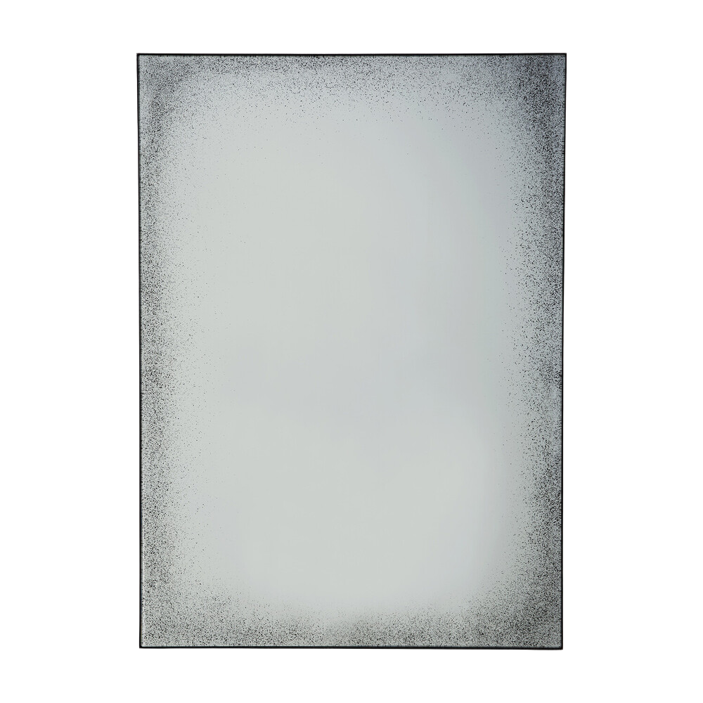 The Aged Wall Mirror Rectangle, clear 41.5 inches from Ethnicraft.