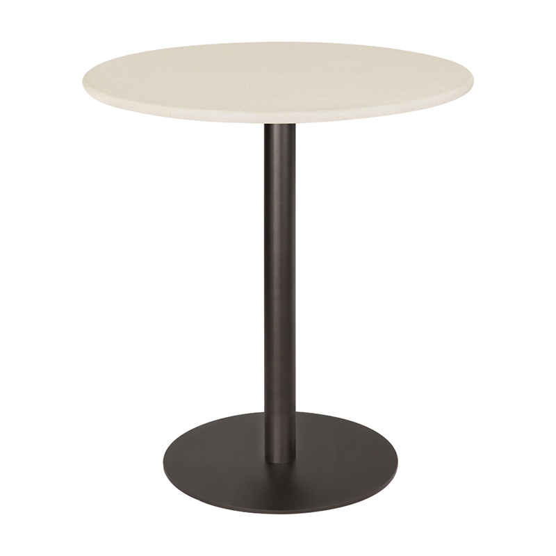 The Blend Dining Table from Ethnicraft in microcement.