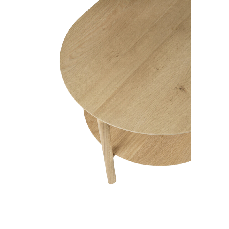 The Bok Coffee Table from Ethnicraft in a detail.