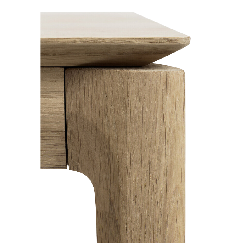 The Bok Cowork Desk from Ethnicraft in a close up.