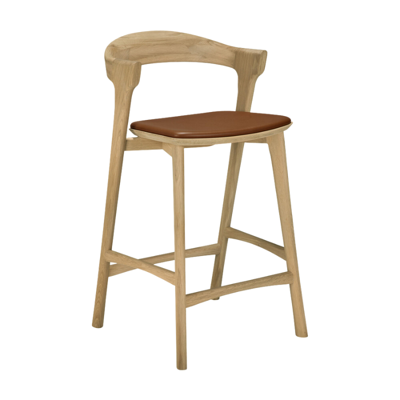 The Bok Upholstered Counter Stool from Ethnicraft.