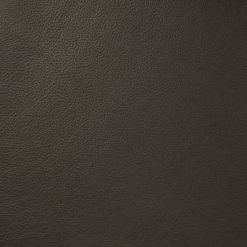 The Bok Upholstered Dining Chair from Ethnicraft brown leather fabric swatch.