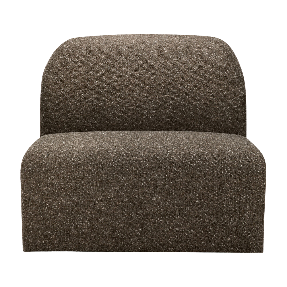 The Bulky Modular Sofa 1-Seater Cedar from Ethnicraft.