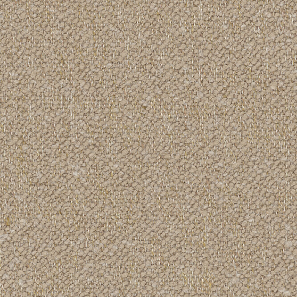 Detail of the Bulky Modular Sofa Set's Almond Upholstery option.