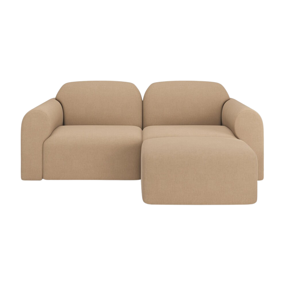 The Bulky Modular Sofa Set, Square 1-2 Left from Ethnicraft.
