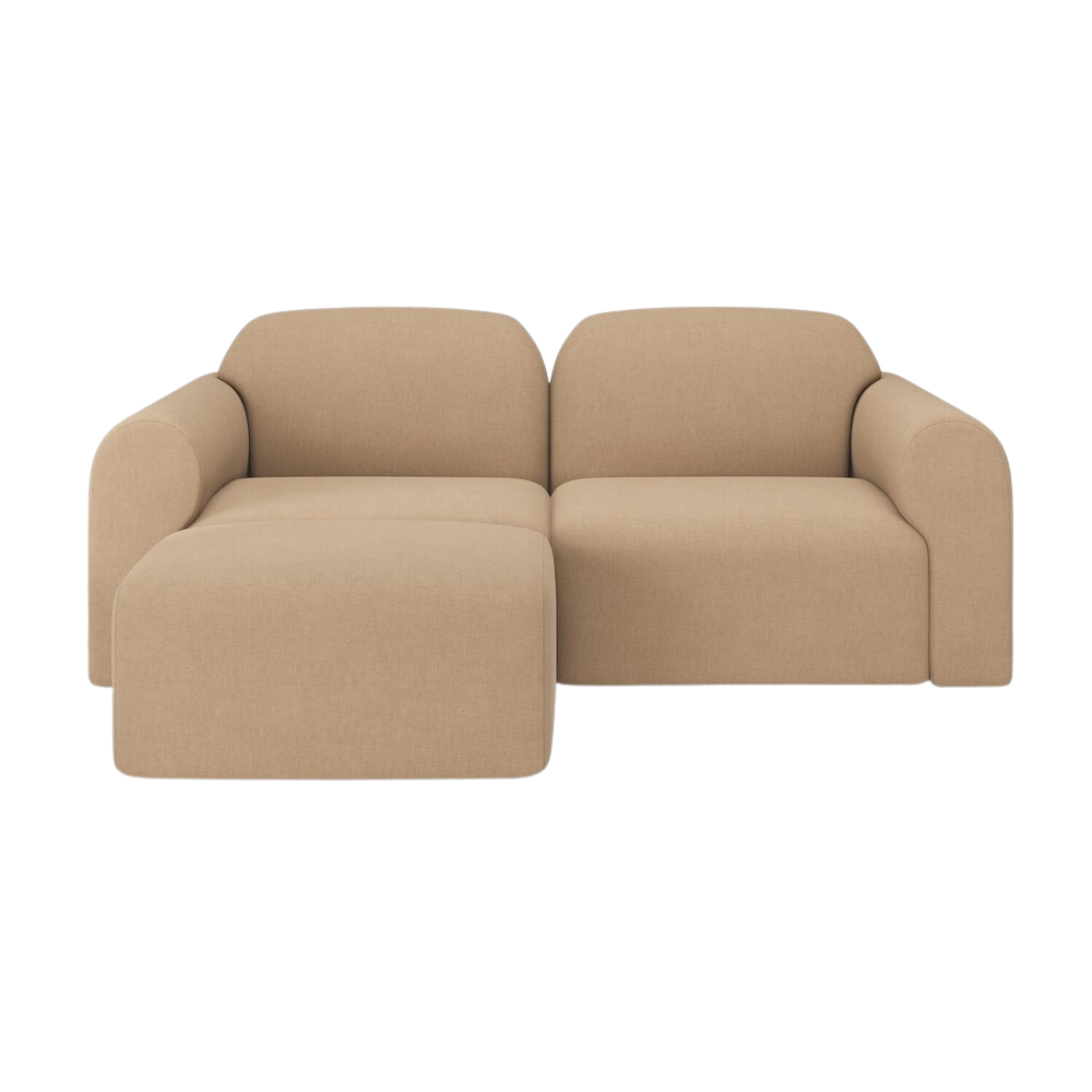 The Bulky Modular Sofa Set, Square 1-2 Left from Ethnicraft.