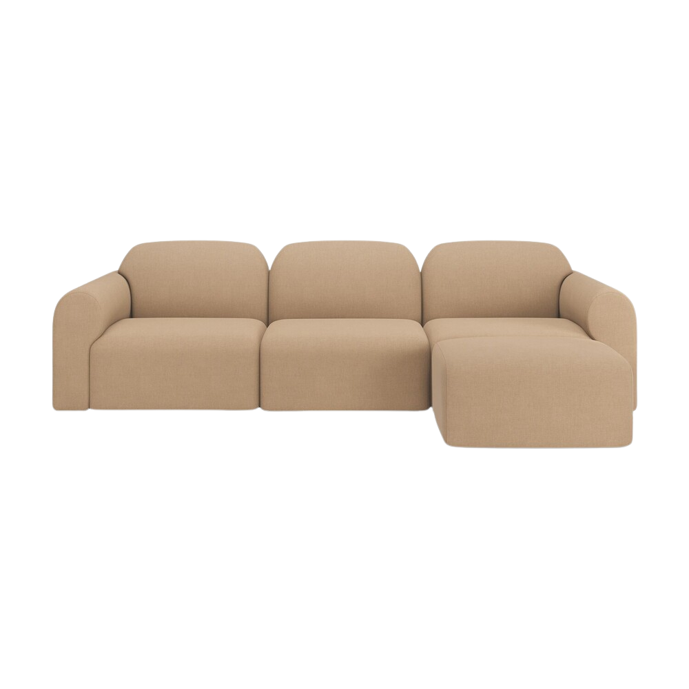 The Bulky Modular Sofa Set facing Left from Ethnicraft.